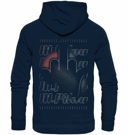 Hamsza red/blue - Style Hoodie – Bild 2