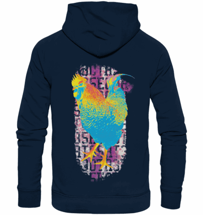 Rooster - Style Hoodie – Bild 4