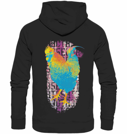 Rooster - Style Hoodie – Bild 2