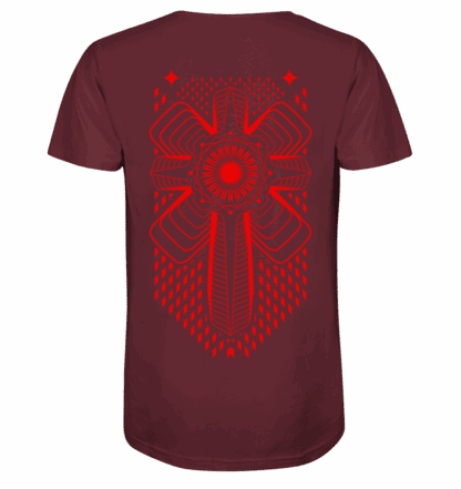 Red Flower - Shirt – Bild 4