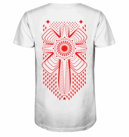 Red Flower - Shirt – Bild 10