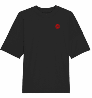 Red Flower - Oversize Shirt