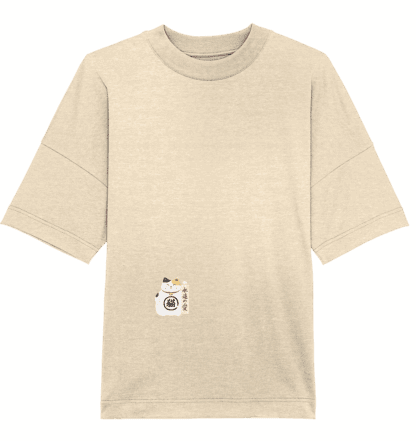 Glückskatze - Oversize Shirt – Bild 2