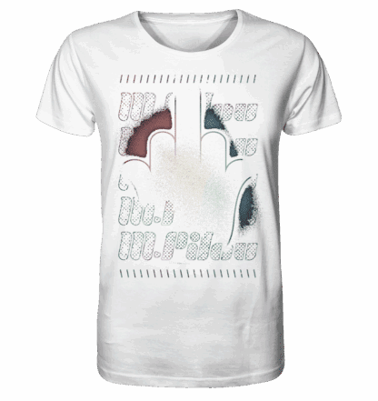 Hamsza red/blue - Shirt – Bild 3
